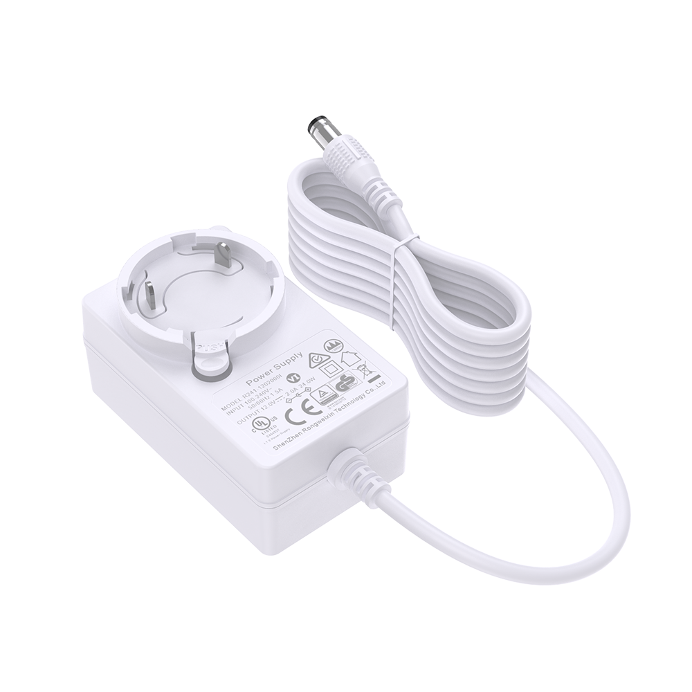 5v 3a 24w Interchangeable Plug Power Adapter